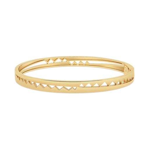 Yellow Gold Capture Me Bangle Bracelet