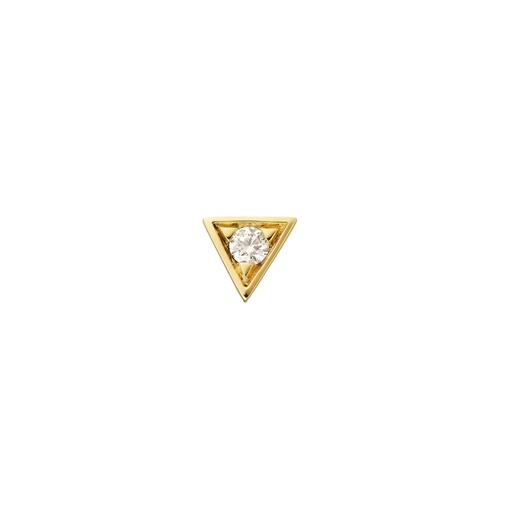 [ECA0026-NS] Yellow Gold Capture Me Diamond Earring