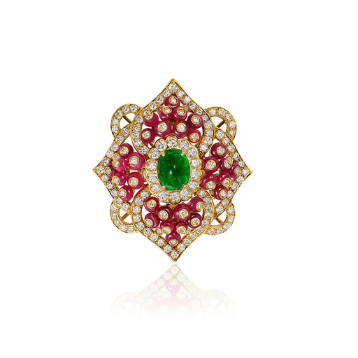 [R0647] Rose Gold Amore Verity Ring
