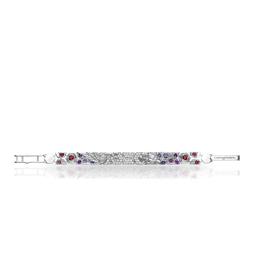 [0009.2] White Gold Jardin De Los Placeres B racelet