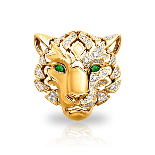 [0232.1] Brooch Irbis Pave