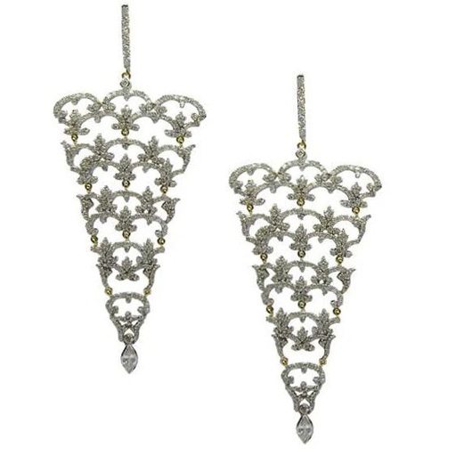 [E-5454] Charlene Chandelier Earrings