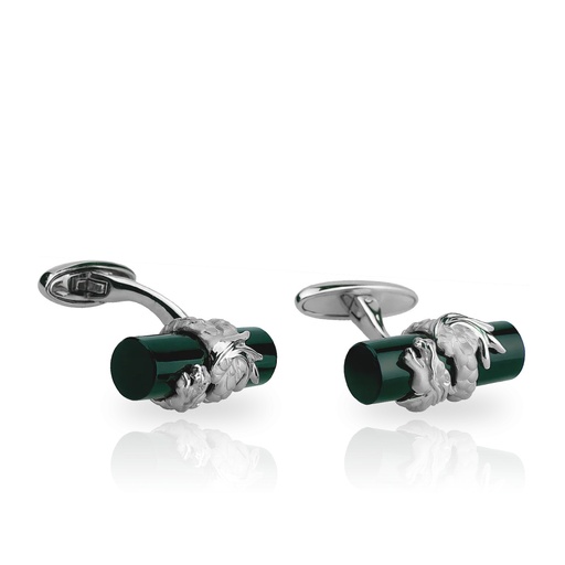 [10424 020708] Cufflinks Circulos De Fuego