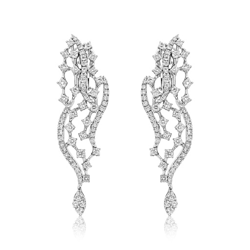 [E5085] Davina Diamond Earrings