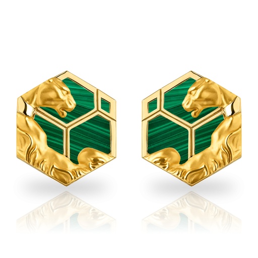 [0017.4] Earrings "Hexagon"