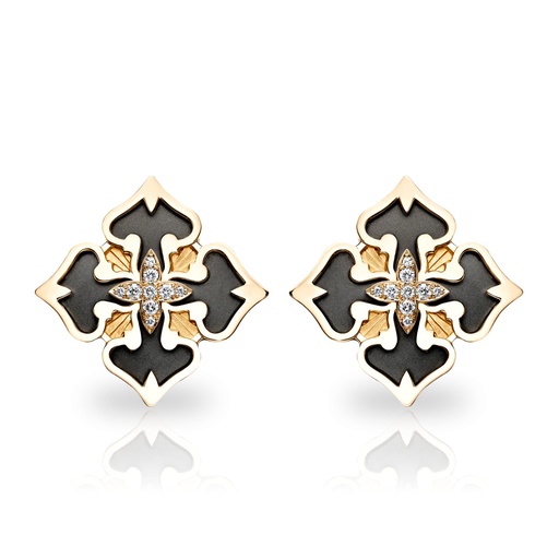 [0180.1] Earrings Bohemia Black