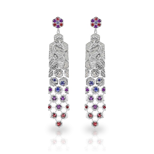 [0002.2] Earrings Jardin De Los Placeres Maxi