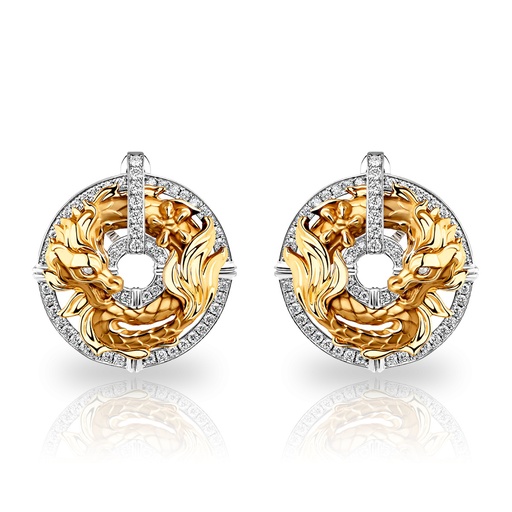 [0117.3] Earrings New Shanghai Mini Pave