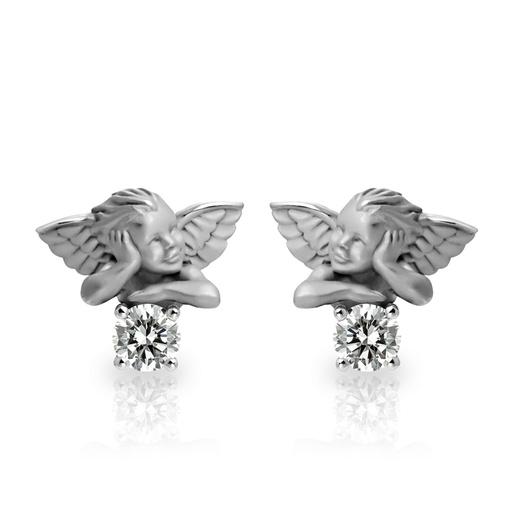 [0143.2] Earrings Solitario My Angel