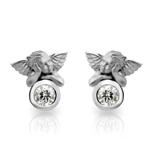 [0150.2] Earrings Solitario My Angel