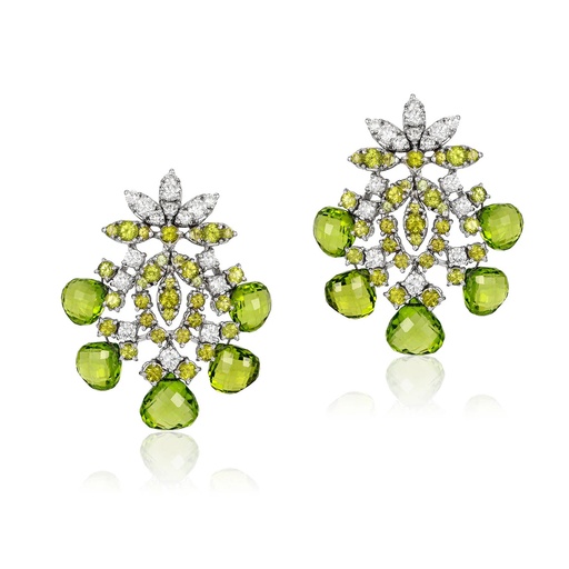[E4184] Evelyn Evergreen Earrings