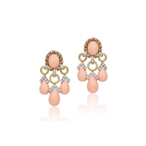[E5934] Farrah Chandelier Earrings