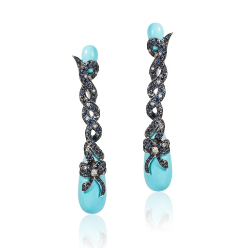 [E5992] Oceano Ballet Earrings