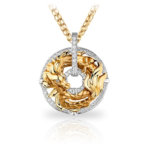 [0115.3] Pendant New Shanghai Medium Pave