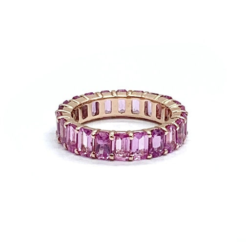 [R-ORG2967A-1] Rose Gold Eternity Band