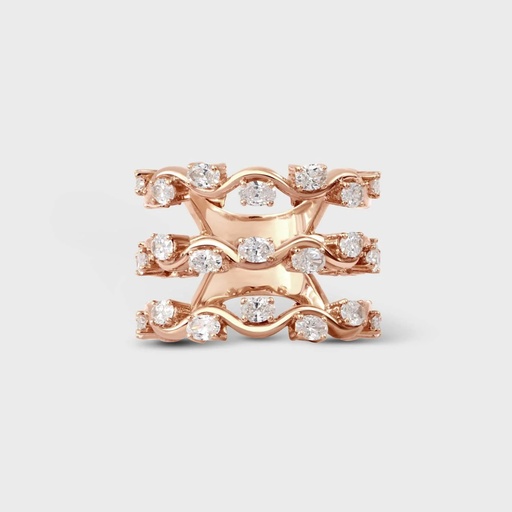 Rose Gold Ondine Ring