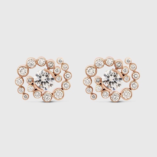 [RG.WHIRLWIND.ER] Rose Gold Whirlwind Earrings