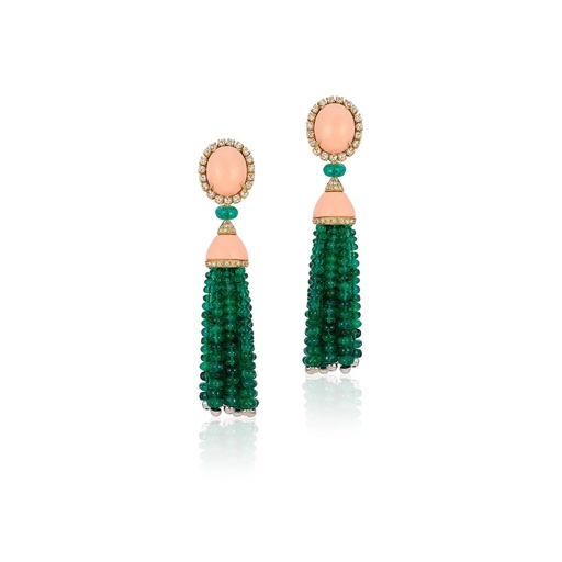 [E5750] Trina Tassel Earrings