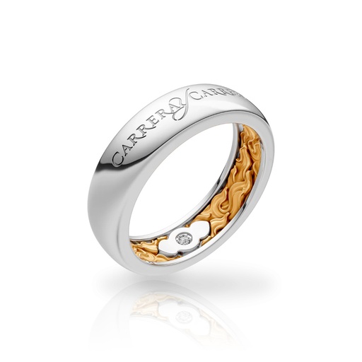 [0136.5] Wedding Ring Beauty Inside Fire