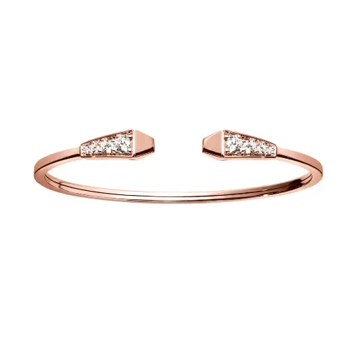 [CSP-BF2?H#220] Spike Double Flex Diamond Bracelet