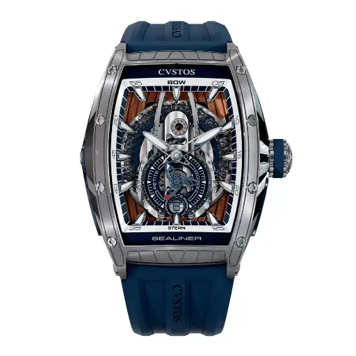 [C00103.4106001#2201] Sealiner PS Steel/Navy Blue - 41mm