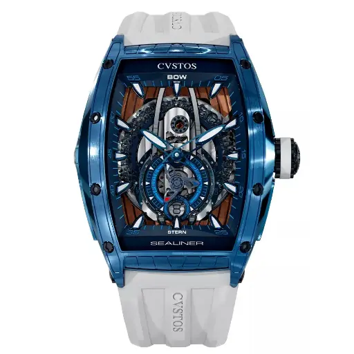 [C00103.4506003#2205] Sealiner PS Skyblue Steel/Navy Blue - 45mm