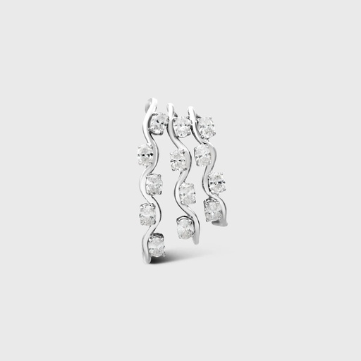 [WG.OCTOPUS.ER] White Gold Octopus Earring