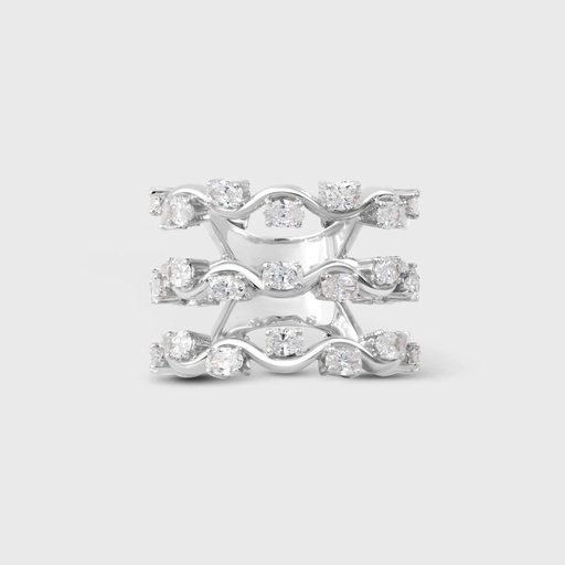 White Gold Ondine Ring