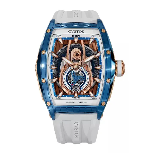 [C00103.4105001#2207] Sealiner PS Skyblue Steel/5N - 41mm