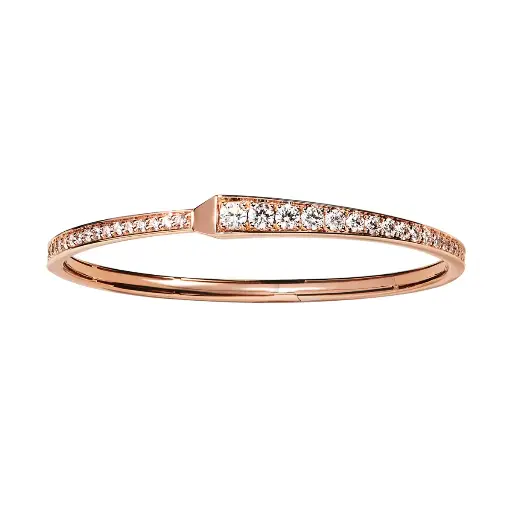 [CSP-BSO?F#225] Spike One Full Pavé Diamond Bracelet
