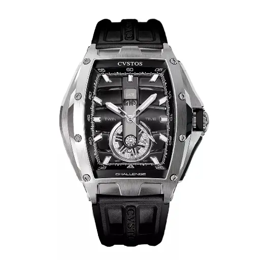 [A01108.4102001#2281] Twin-Time Steel Nardo Dial - 41mm
