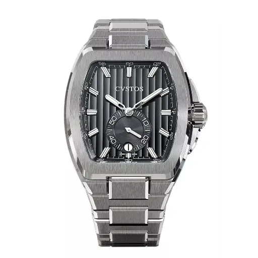 [F01103.4214001#2301] Metropolitan PS Titanium/Grey - 42mm