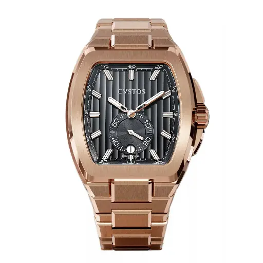 [F01103.4222001#2302] Metropolitan PS Rose Gold/Grey - 42mm