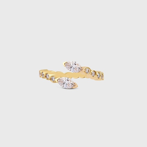 Yellow Gold Little Louise Ring