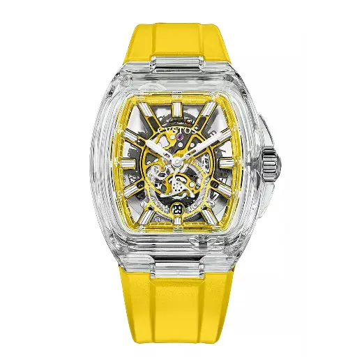 [F00103.4289001#2316] Metropolitan PS Sapphire/SQLT Yellow - 42mm