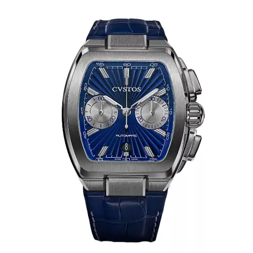 [F01111.4213002#2319] Metropolitan Chrono Titanium Blue - 42mm
