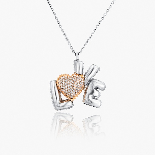 [p21161#2641] The Love Balloon Pendant