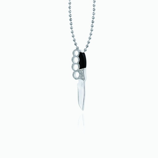 [PWW7X#2669] The Brass Knuckle Knife Pendant