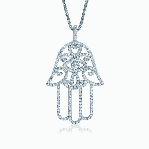 [PWW186X#2692] The Hamsa Pendant