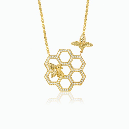 [PYW44#2697] The Honeycomb Pendant