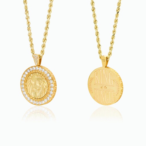 [PYW59X#2698] The King Of Jungle Pendant