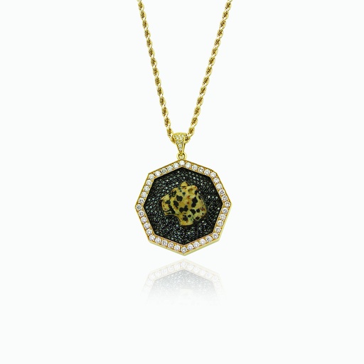 [PYW265X#2703] The Leopard Pendant