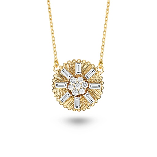 [AN030AYG-MR] Alcyone Diamond Necklace