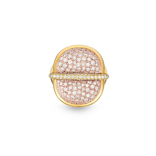 [Amrita Round Ring In Full Diamonds] Amrita Round Ring In Full Diamonds