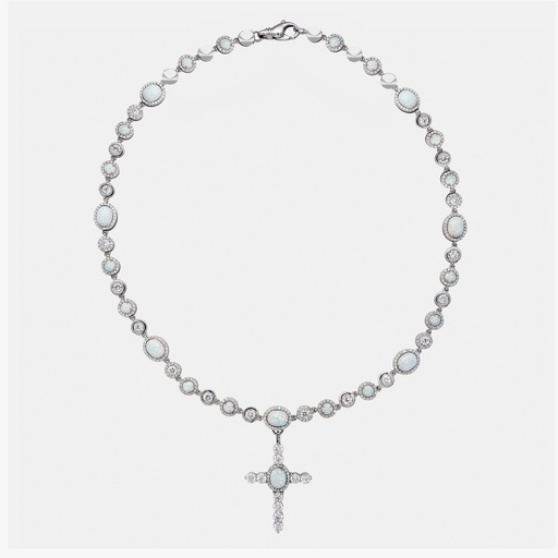 [n22411#3144] The Linden Opal Necklace
