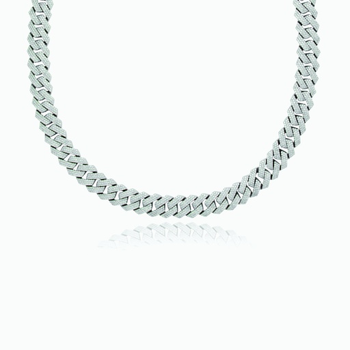 [NWW25-172#3158] The Jagged Cubanlink Necklace