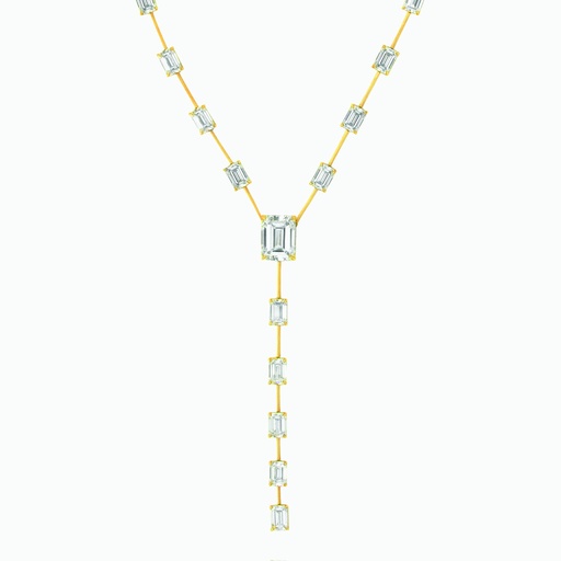 [N2560#3168] The Emerald Drop Necklace