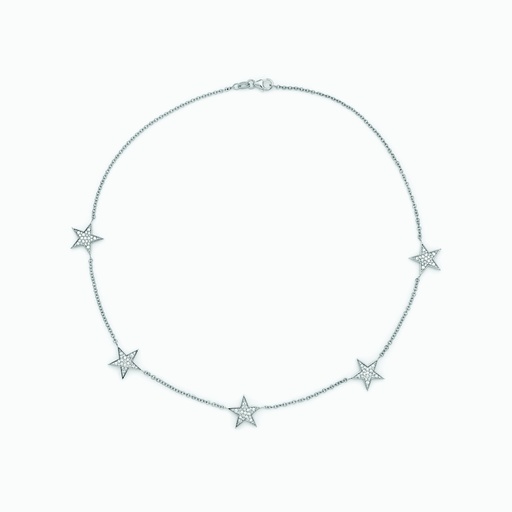 [NWW60X#3169] The Five Star Necklace