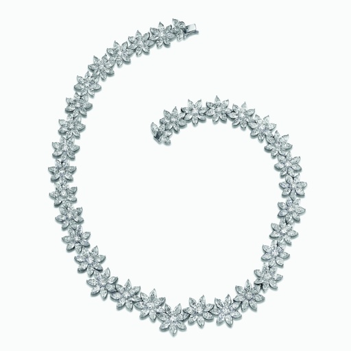 [NWW11#3173] The Marquise Flower Necklace