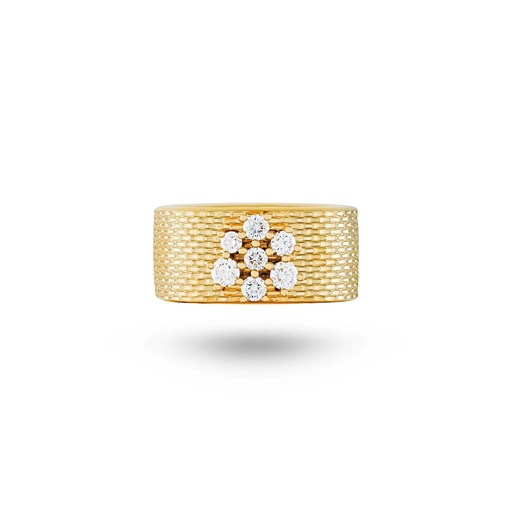 [R061AYG-MR49.5] Pleiades Diamond Large Ring